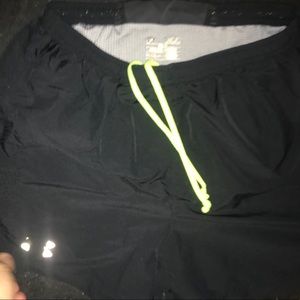 Black Under Armour Running Shorts